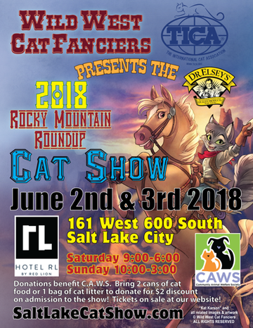 Event 2018 Rocky Mountain Roundup TICA Cat Show