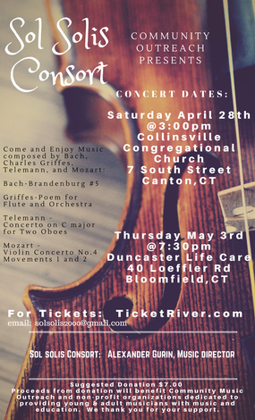 Event Sol Solis Consort Concert - Collinsville
