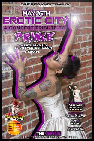 Event Erotic City- A Concert Tribute to Prince