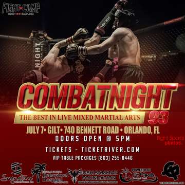 Event Combat Night 93 @ GILT Nightclub