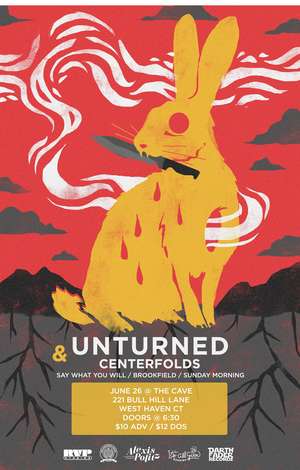 Event Say What You Will / Unturned / Centerfolds / Brookfield / Sunday Morning