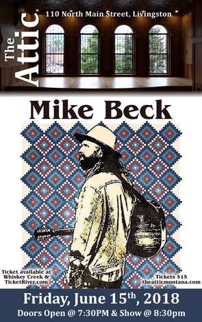 Event Mike Beck, Friday June 15th 8:30pm