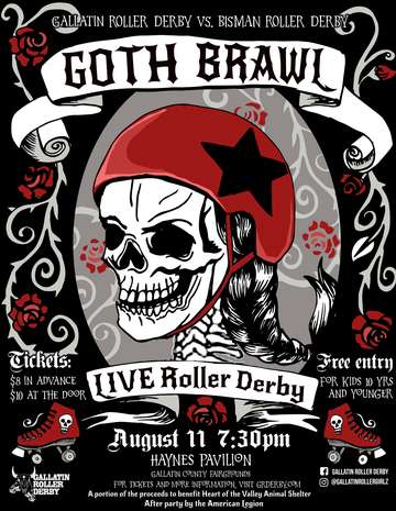 Event Goth Brawl Roller Derby Bout