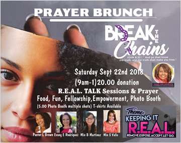 Event Break The Chains Womens Conference 2018 "Keeping it R.E.A.L."