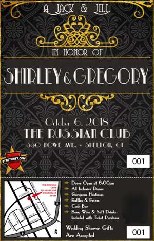 Event A Jack & Jill celebration in honor of Shirley & Gregory
