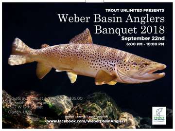 Event Weber Basin Anglers Banquet 2018