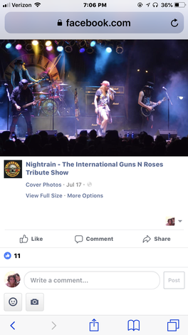 Event Guns & Roses Tribute with Nightrain