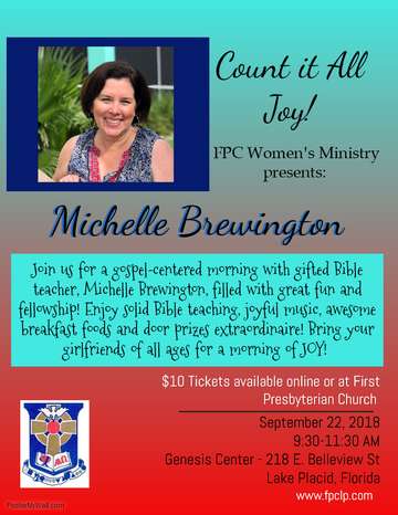 Event Count It All Joy with Michelle Brewington