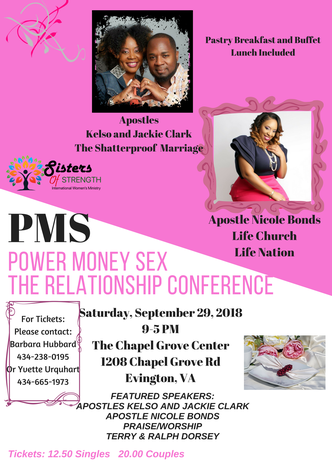 Event PMS Power Money Sex (The Relationship Conference)