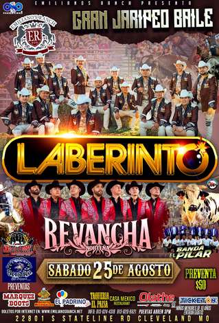 Event Grupo Laberinto & Revancha Norteña Gran Jaripeo Baile