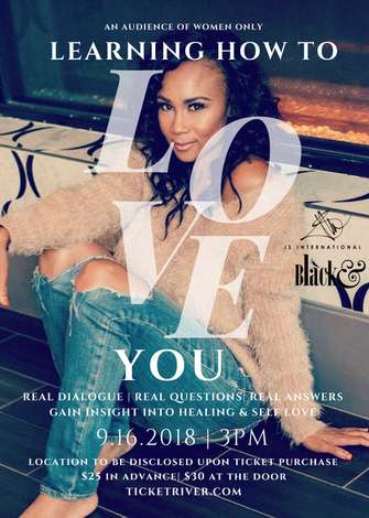 Event JS International and Black & Magazine present Learning How to Love YOU Women's Discussion Forum