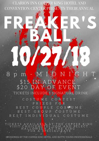 Event Freaker's Ball 2018 - Copper King Hotel