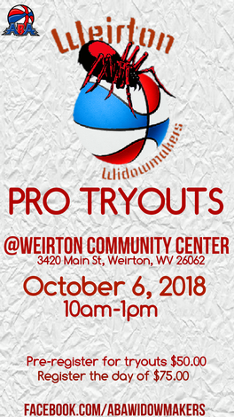 Event Weirton Widowmakers Pro Tryout