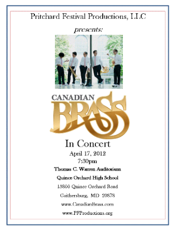 Event Canadian Brass