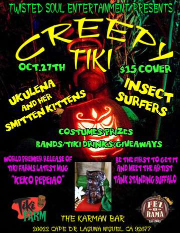 Event Creepy Tiki Halloween Party