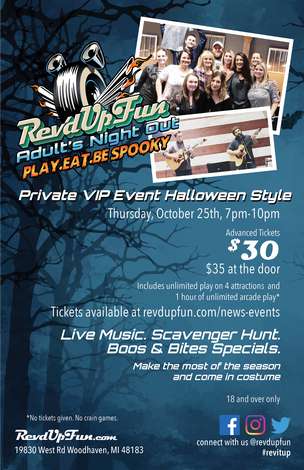 Event Adult's Night Out - Halloween Style!