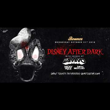 Event Disney After Dark at Bounce NYC Halloween Night 2018