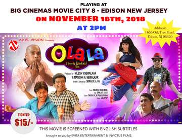 Event ' O LA LA' -a Konkani Film with English Subtitles - NEW JERSEY