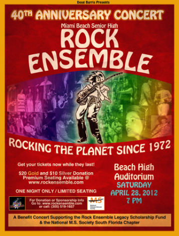 Event Rock Ensemble 40 Year Anniversary Concert