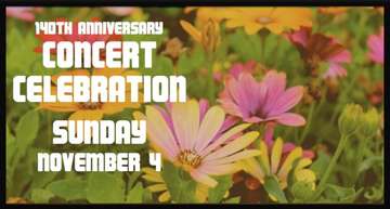 Event 140th Anniversary Choral Concert