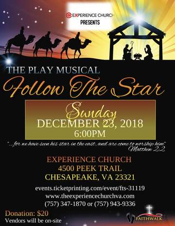 Event The Play Musical Follow The Star