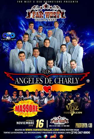 Event Los Angeles de Charly - Massore - Voz de Nuevo Leon