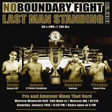Event Noboundaryfight VIII "Last Man Standing"