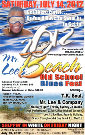 Event Mr Lee's Soul/Blues BeachFest