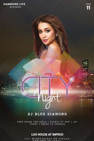 Event #HLE Presents CITY night