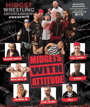 Event Midgets with Attitude - Midget Wrestling