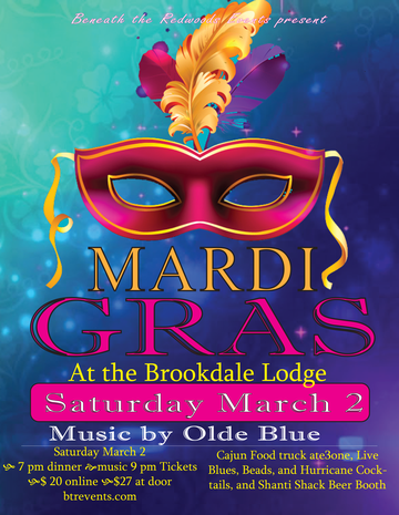 Event Mardi Gras in the Mountains