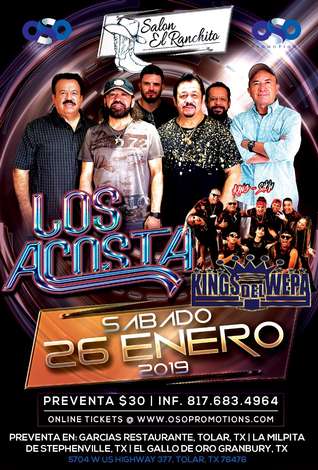 Event Los Acosta y Kings del Wepa @ El Ranchito de Tolar