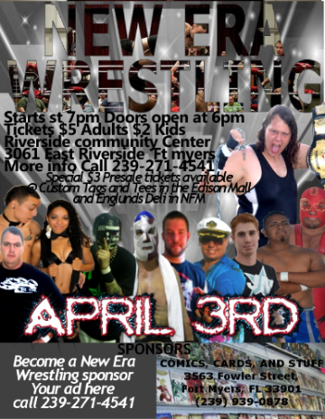 Event New Era Wrestling Rumble at Riverside