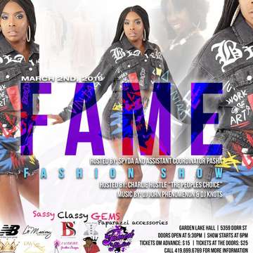 Event FAME FASHION SHOW  FT. RnB GROUP SILK ....LIL G