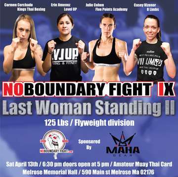 Event Noboundaryfight IX "Last Woman Standing II"