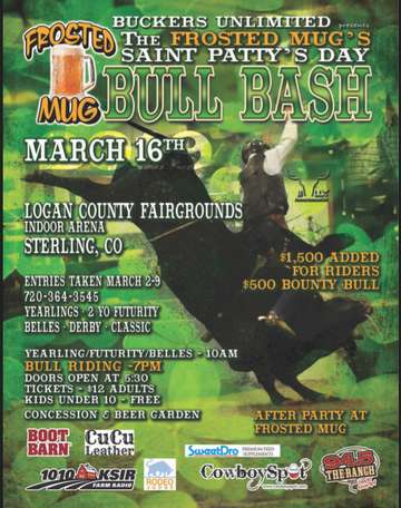 Event Buckers Unlimited presents The Frosted Mug's Saint Patty's Day Bull Bash