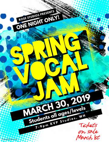 Event Spring Vocal Jam 2019