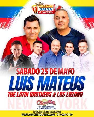 Event LUIS MATEUS - LOS LATIN BROTHERS Y LOS LOZANO EN NY CHEVILLOTE