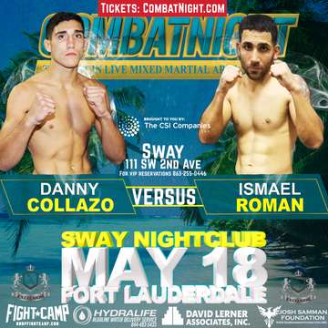 Event Combat Night 106 @ SWAY