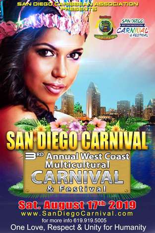 Event San Diego West Coast Mulitcutural Carnival & Festival