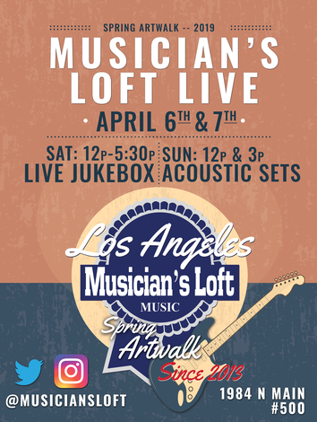 Event Musician's Loft Live - Acoustic Artwalk