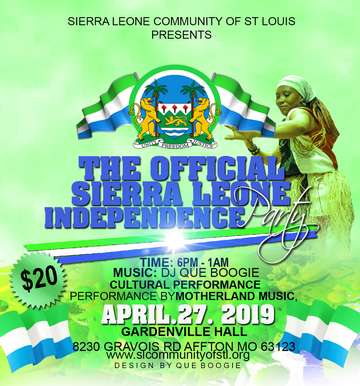 Event Official Sierra Leone Independence Party