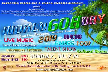 Event WORLD GOA DAY 2019 - Rochelle Park, New Jersey