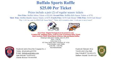 Event Buffalo Sports Raffle