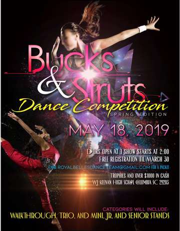 Event Bucks and Struts Dance Competition