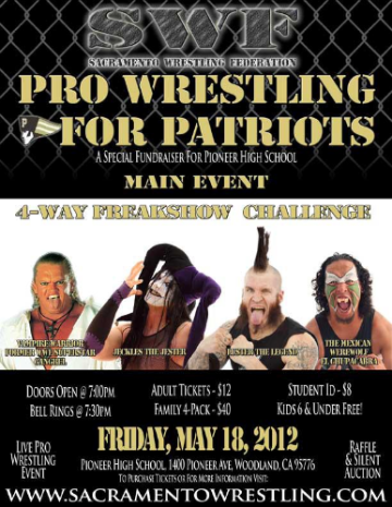 Event Pro Wrestling For Patriots