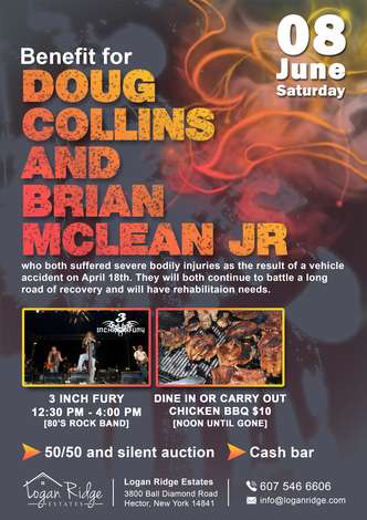Event Benefit for Douglas Collins and Brian McLean JR