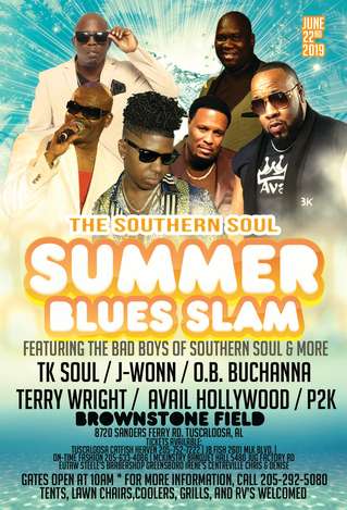 Event The Southern Soul Summer Blues Slam