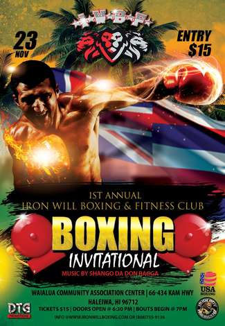 Event Iron Will Boxing's Inaugural Invitational