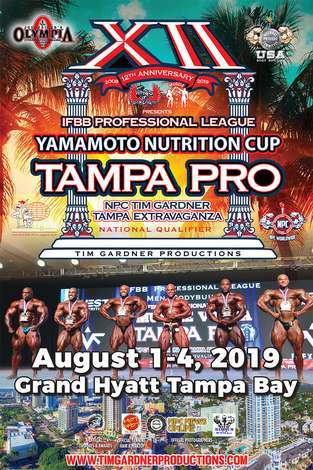 Event 12TH ANNUAL WINGS OF STRENGTH PRESENTS IFBB PROFESSIONAL LEAGUE YAMAMOTO NUTRITION CUP TAMPA PRO & NPC TIM GARDNER TAMPA EXTRAVAGANZA NATIONAL QUALIFIER